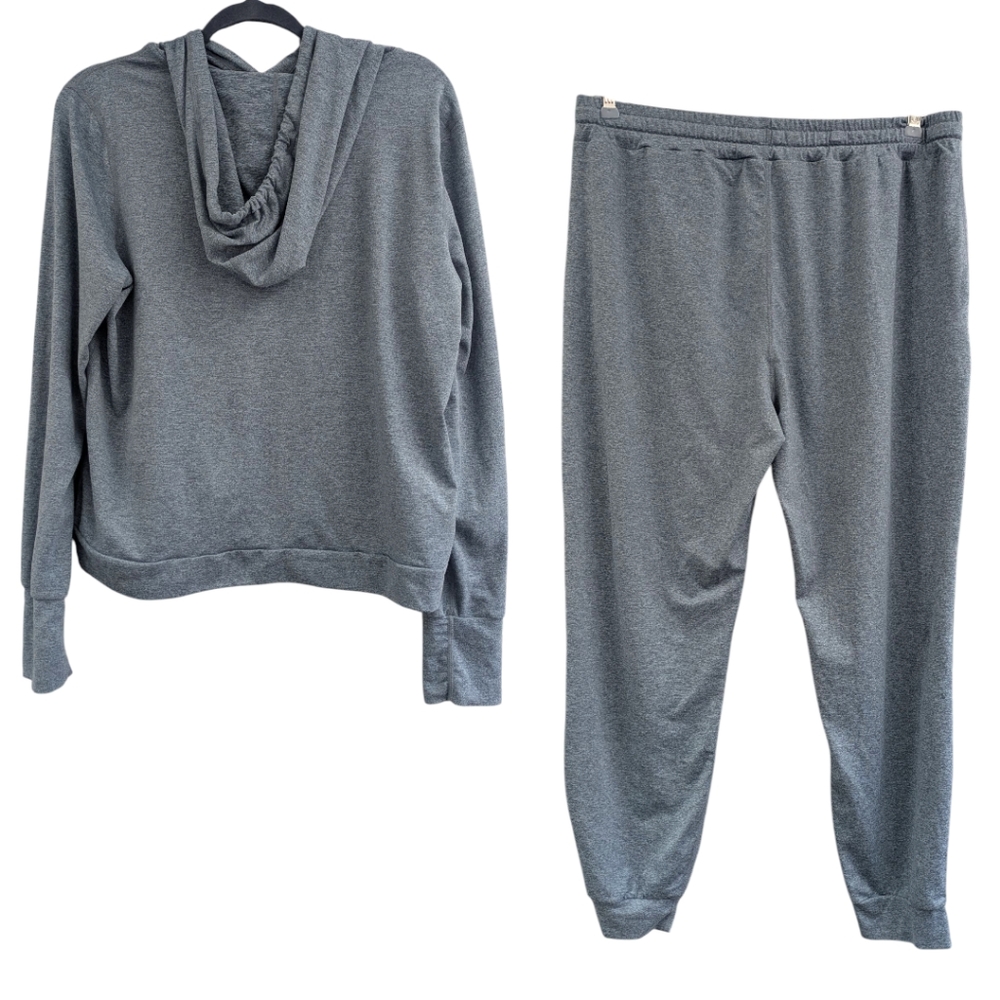 Vuori Mallorca Blue Cozy Hoodie & Jogger Set - Picture 2 of 3